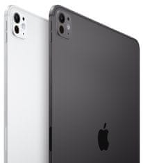 Apple iPad Pro 13 tablični računalnik, M4, 1TB, Cellular, Nano steklo, srebrna (7. generacija) (mwt03hc/a)