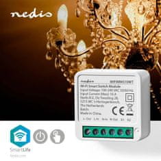 Nedis Stikalo SmartLife | Wi-Fi | 3680 W | Terminalna povezava | Aplikacija je na voljo za: Android / IOS 