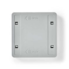 Nedis Stikalo SmartLife | Zigbee 3.0 | Stenski nosilec | Android/IOS | Plastika | Bela 