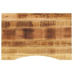 shumee Mizna plošča ukrivljena 90x60x2,5 cm trden mangov les