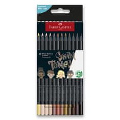 Faber-Castell Barvice Black Edition, 12 barv