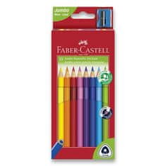 Faber-Castell Barvice 116510 Junior trikotne 10 barv + svinčnik