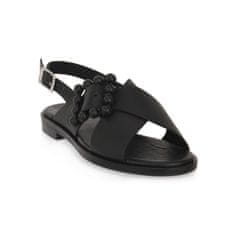 Frau Sandali elegantni čevlji črna 39 EU London