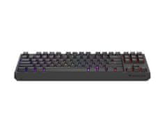 Genesis Gaming Keyboard THOR 230/TKL/RGB/Outemu Panda/Wireless USB + Bluetooth/US layout/Black