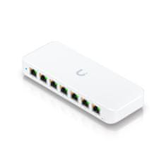 Ubiquiti Switch L2 UniFi USW-Ultra, 8-portno gigabitno stikalo, 7x PoE+-out, 1x PoE++ in, PoE budget 42W, brez AC adapterja