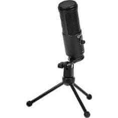 LORGAR Soner 521 Mikrofon črne barve