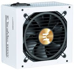 Zalman Zalmanov napajalnik ZM1000-TMX2 WH/ 1000W / ATX3.0 / aktivni PFC / modularni / 80 Plus Gold / bel