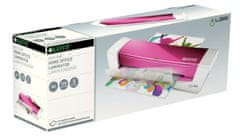 Leitz Laminator iLAM Home Office WOW, A4, roza