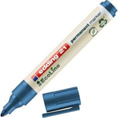 Edding Permanentni marker Ecoline 21, modri