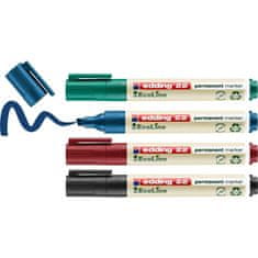 Edding Permanentni marker Ecoline 22, 4 barve