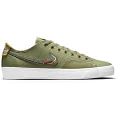 Nike Čevlji obutev za rolkanje olivna 38.5 EU SB Blazer Court Dvdl Daan Van Der Linden