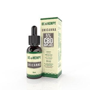 Be hempy Konopljine kapljice – UniCanna, 10 ml