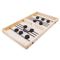 Cool Mango Leseni namizni hokej, družabna igra za otroke, za tekmovalnost in druženje, družinska namizna igra, 10 ploščkov, 35 x 22 cm – Foosball