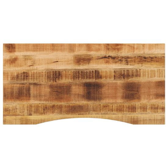 shumee Mizna plošča ukrivljena 120x60x2.5 cm trden mangov les