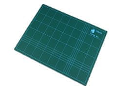 Podloga za rezanje 30x45 cm, obojestranska - zeleno-modra