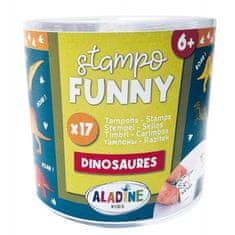 Aladine Aladine štampiljke Funny Dinozavri