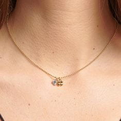 Brosway Čudovita pozlačena ogrlica Desideri BEIN010