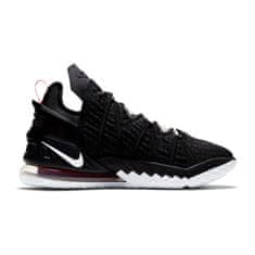 Nike Čevlji košarkaška obutev črna 42.5 EU Lebron 18