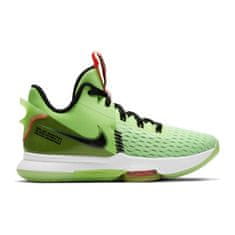 Nike Čevlji košarkaška obutev zelena 42 EU Lebron Witness V Volt