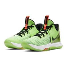 Nike Čevlji košarkaška obutev zelena 42 EU Lebron Witness V Volt