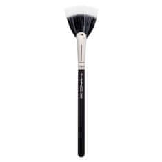 MAC Brush 184S ploščat pahljačast čopič z dvema vrstama ščetin 1 kos