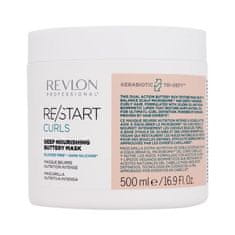 Revlon Professional Re/Start Curls Deep Nourishing Buttery Mask negovalna maska za kodraste in valovite lase 500 ml za ženske