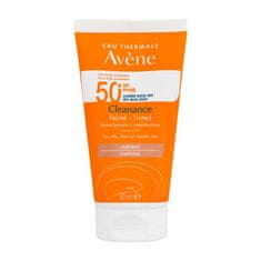 Avéne Cleanance Tinted Sun Cream SPF50+ vodoodporna obarvana krema za zaščito pred soncem za mastno kožo z nepravilnostmi 50 ml za ženske
