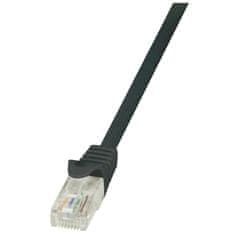 LogiLink KABEL PATCH UTP Cat 5e 3,00m RJ45 10/100 - črn (CP1063U)