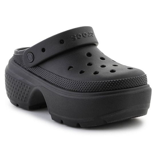 Crocs Cokle črna Stomp Clog