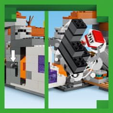 LEGO Minecraft 21263 Rudarski jašek v puščavi