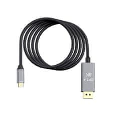 Verkgroup kabel USB-C v DisplayPort, 8K 4K 2K 1,8m DSP 1.4