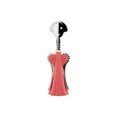 Alessi Odpirač za steklenico Anna G. / roza / inox, pvc