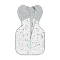 LOVE TO DREAM Swaddle UP Swaddle - Velikost XS - Bela/Polar Star Phase 1 - 1 TOG