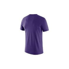 Nike Majice obutev za trening mornarsko modra S Nba Los Angeles Lakers Dri-fit