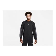 Nike Športni pulover črna 188 - 192 cm/XL Air Nsw Brushed-back Fleece