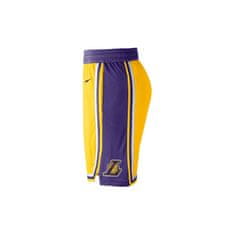 Nike Hlače košarkaška obutev rumena 188 - 192 cm/XL Nba Los Angeles Lakers Swingman