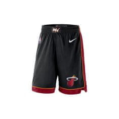 Nike Hlače košarkaška obutev črna 193 - 197 cm/XXL Nba Miami Heat Swingman