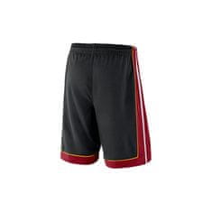 Nike Hlače košarkaška obutev črna 193 - 197 cm/XXL Nba Miami Heat Swingman