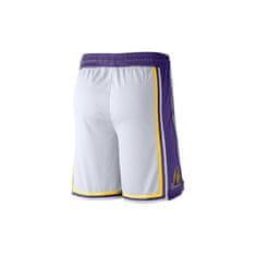 Nike Hlače košarkaška obutev bela 193 - 197 cm/XXL Nba Los Angeles Lakers Swingman