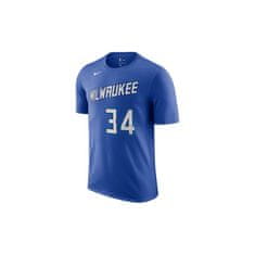 Nike Majice modra XXL Nba Milwaukee Bucks Giannis Antetokounmpo City Edition