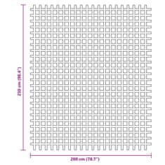 Vidaxl Podloga za kampiranje antracitna 2,5x2 m