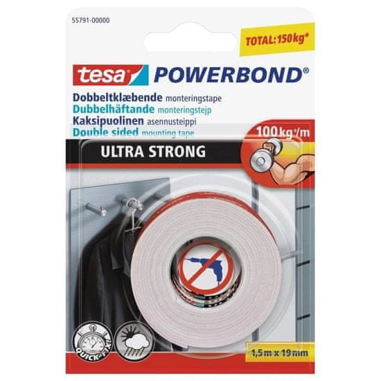 Tesa Selotejp powerbond 1,5mx19mm