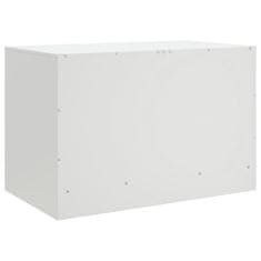 Vidaxl TV omarica bela 67x39x44 cm jeklo