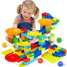 JOJOY® Komplet gradbenih blokov, Kocke, Otroška igrača, Kritično mišljenje (168 kosov) | SLIDETOPIA
