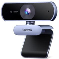 Ugreen Full-HD spletna kamera z dvojnim mikrofonom, 1080P 30Fps