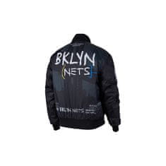 Nike Jakne uniwersalne črna XXL Nba Brooklyn Nets City Edition