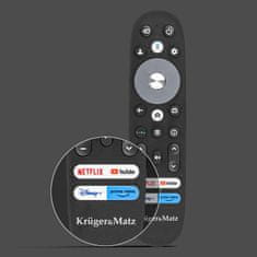 Krüger&Matz D-LED Ultra HD WIFI pametni televizor SMART TV Google DVB-T2/S/T/C HEVC 50"