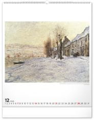 Notique Stenski koledar Claude Monet 2025, 48 x 56 cm