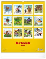 Notique Stenski koledar Krtek 2025, 48 x 56 cm