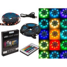 Silver Tools Set USB TV LED RGB trak televizijska osvetlitev 5m + daljinec